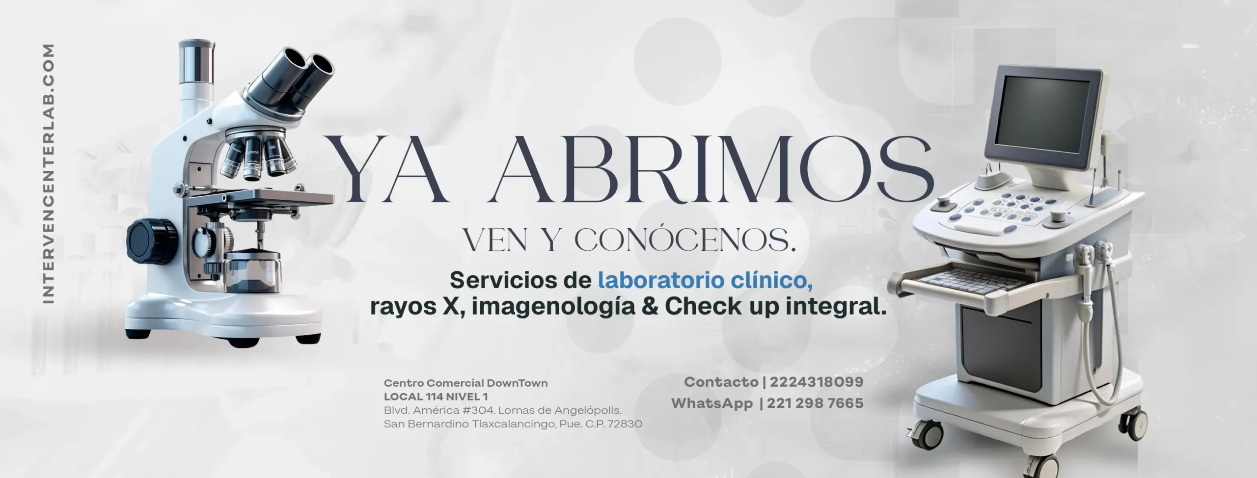 Próxima Apertura - Laboratorio Clínico